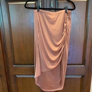 Charlotte Russe Orange Skirt
